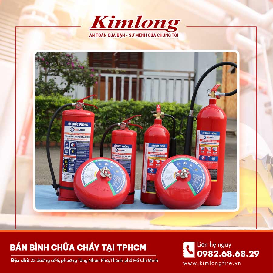 Bán bình chữa cháy tại TPHCM