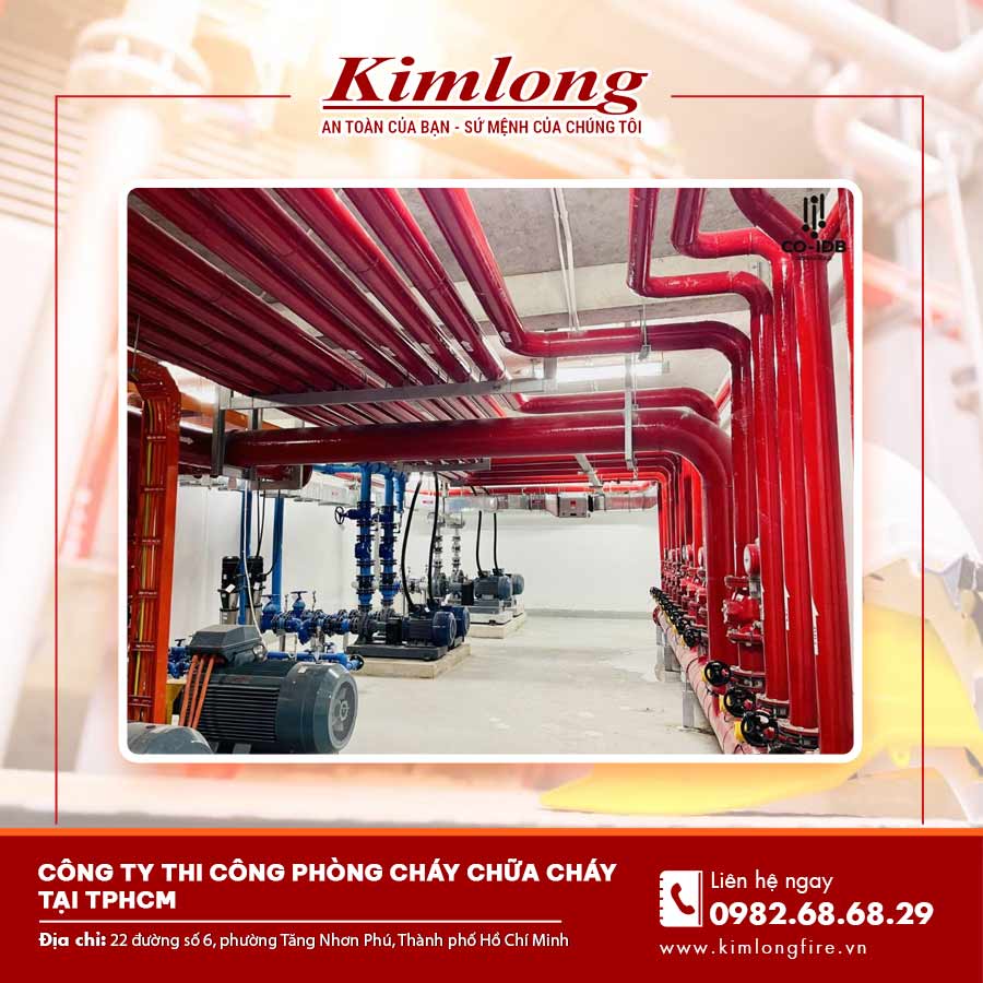Công ty thi công phòng cháy chữa cháy tại TPHCM