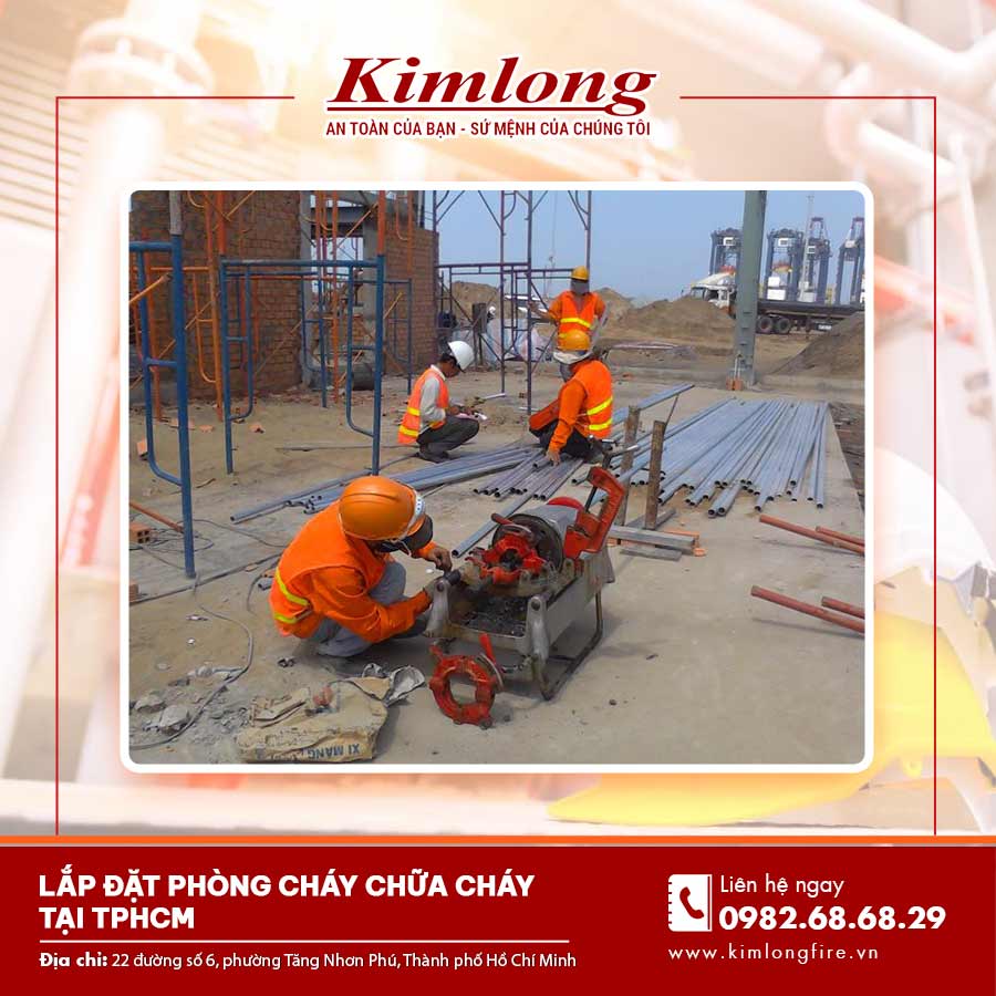 Lắp đặt phòng cháy chữa cháy tại TPHCM