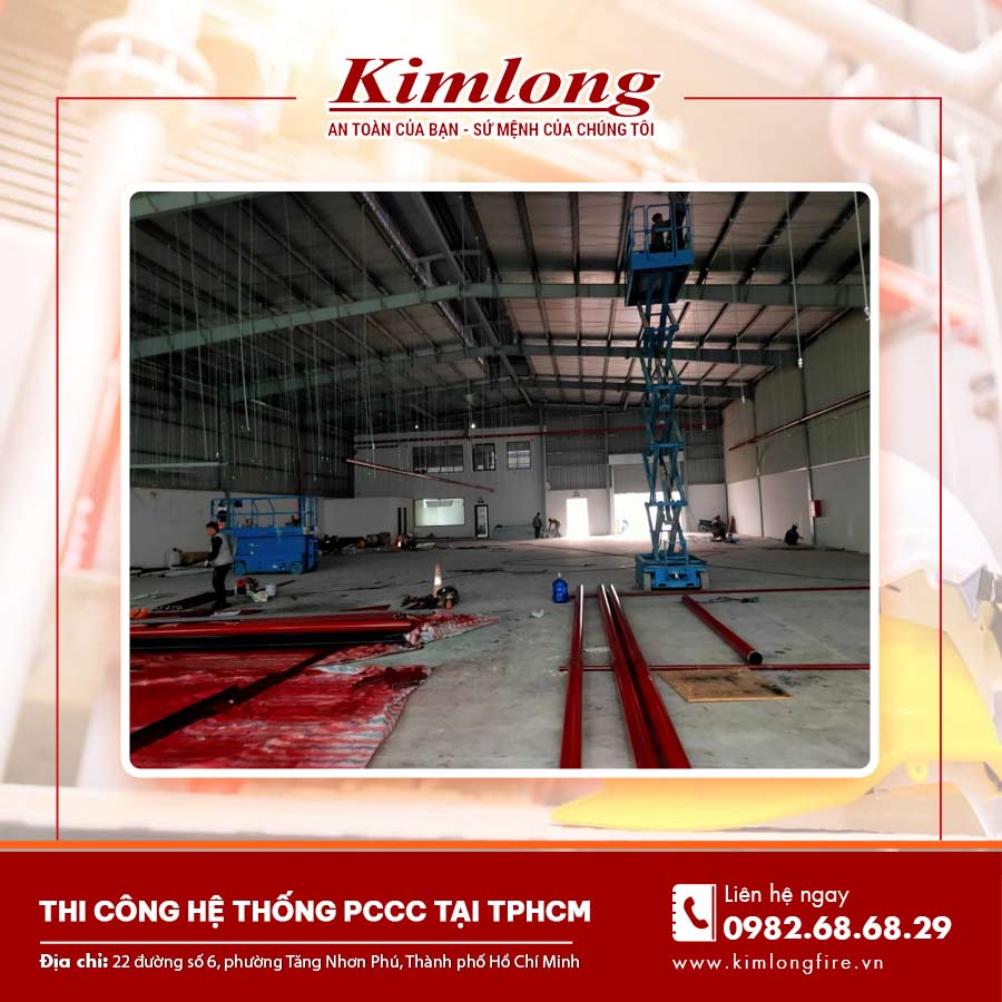 Thi công hệ thống PCCC tại TPHCM