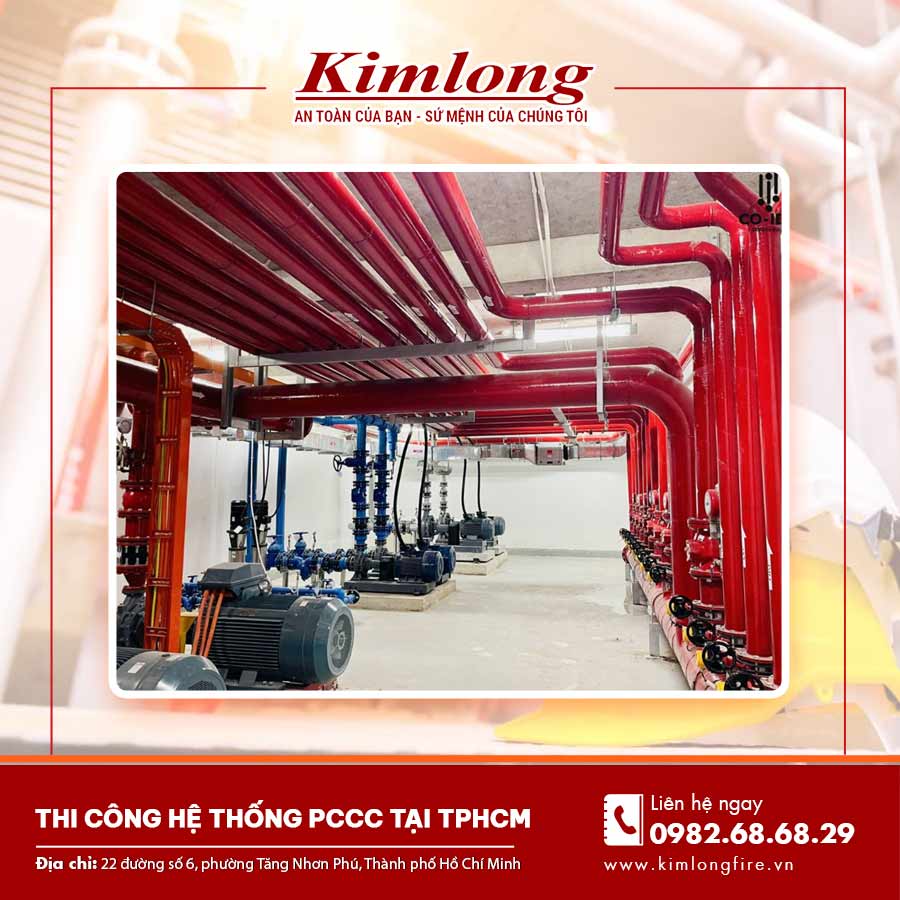 Thi công hệ thống PCCC tại TPHCM