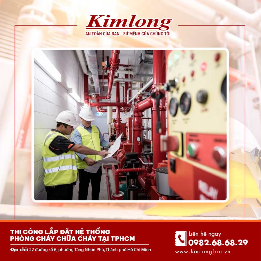 thi công lắp đặt hệ thống phòng cháy chữa cháy tại tphcm