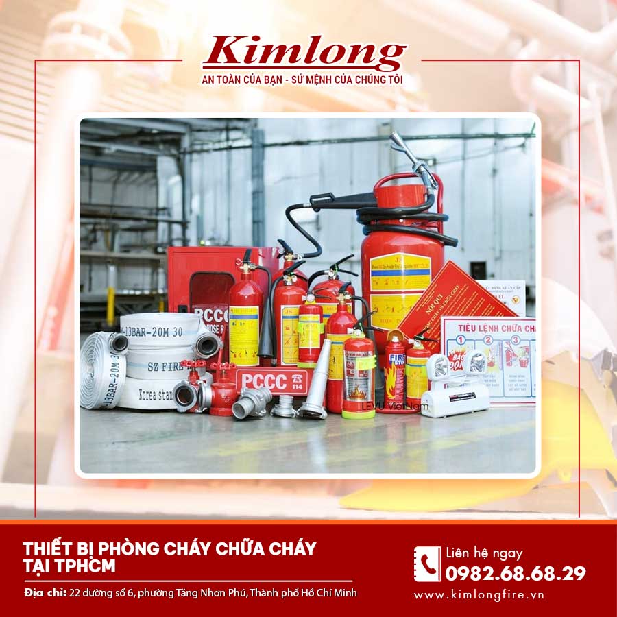 Thiết bị phòng cháy chữa cháy tại TPHCM