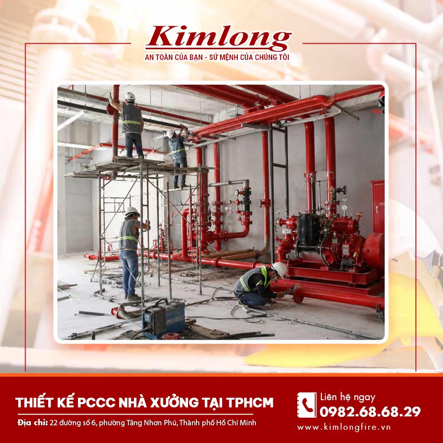 Thiết kế PCCC nhà xưởng tại TPHCM