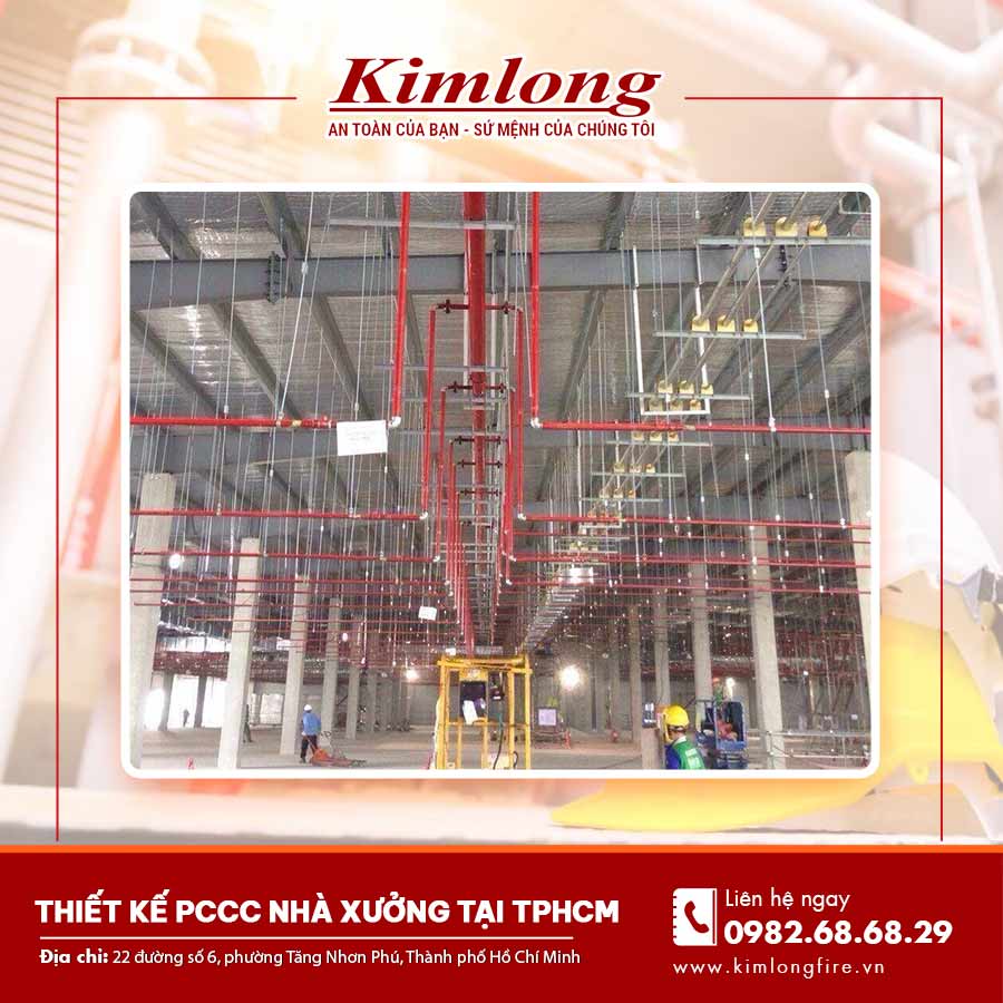 Thiết kế PCCC nhà xưởng tại TPHCM